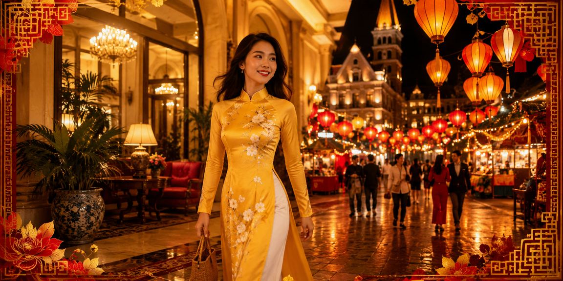 Khung cảnh chợ đêm Đà Lạt lung linh ánh đèn gợi cảm giác may mắn khi nhận bonus VIP